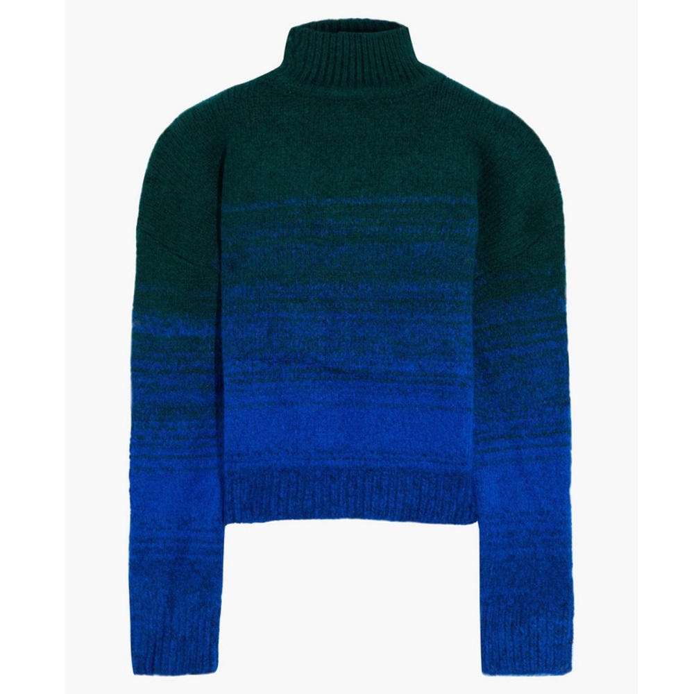 VICTORIA BECKHAM Dégradé knitted turtleneck sweater - Picture 2 of 5